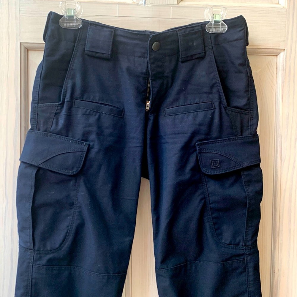 5.11 Tactical pants size 2 long, navy blue.